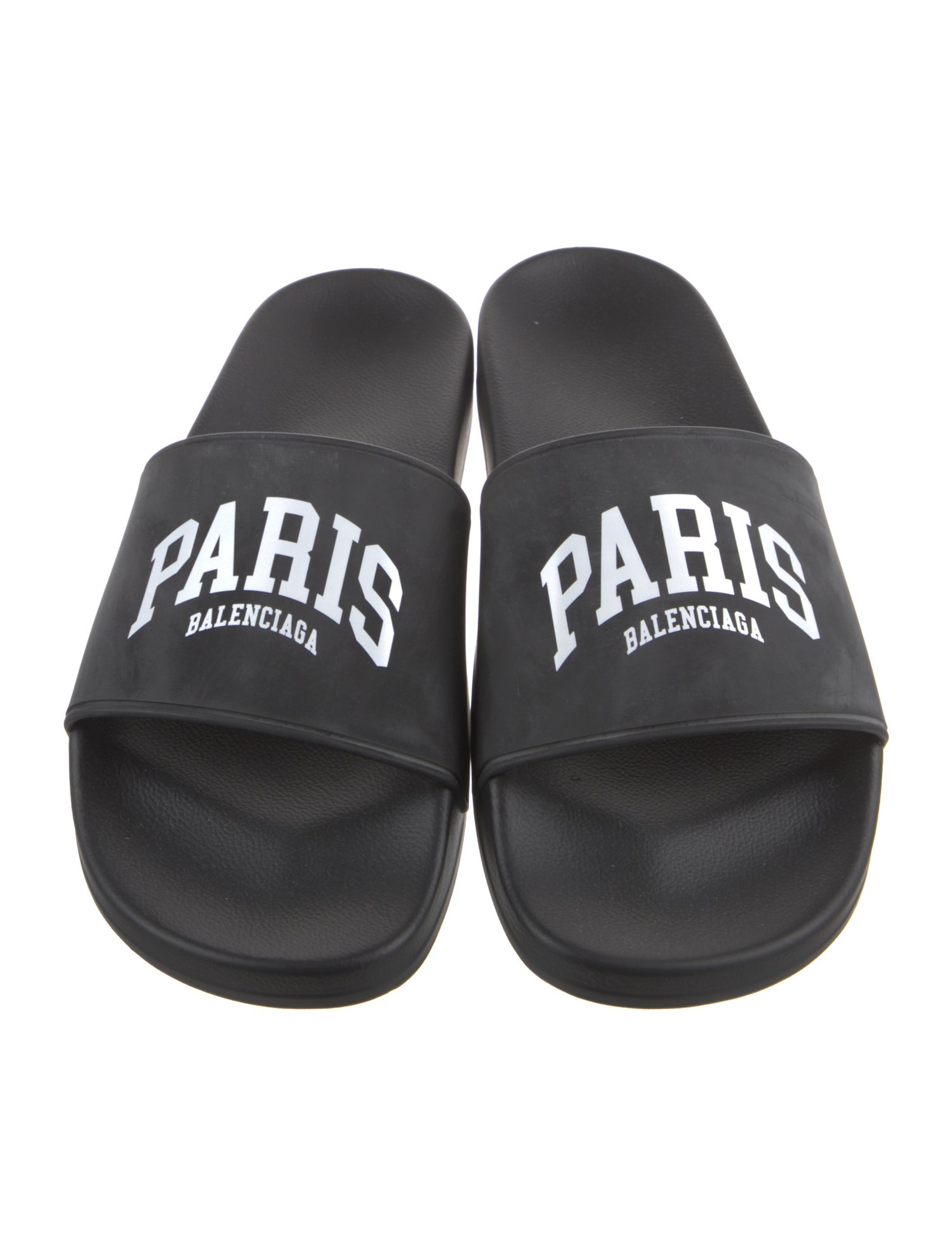 Balenciaga Rubber Printed Slides